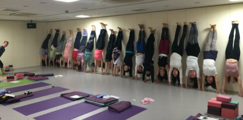 ドミニカ先生のシリーズWS【逆転ポーズ編】 in 大阪 ダイジェスト